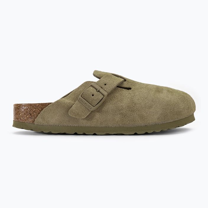 BIRKENSTOCK Boston SFB VL Úzke vyblednuté khaki obuv 2