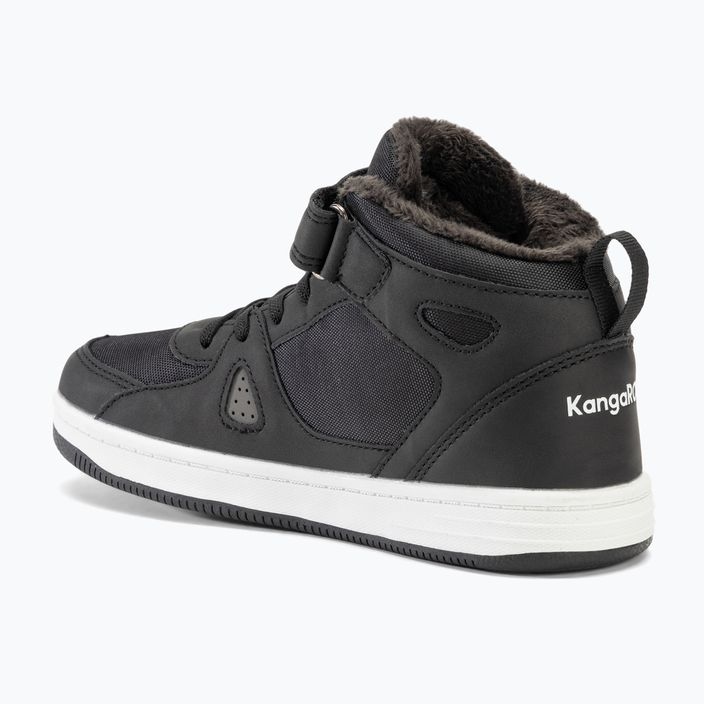 Detská obuv KangaROOS K-CP Kalley II EV jet black / steel grey 3