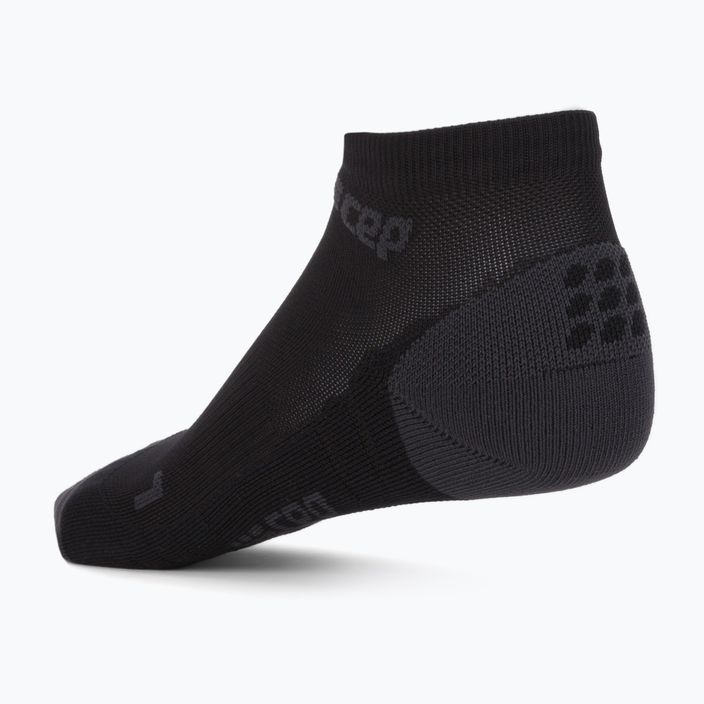 CEP Pánske kompresné bežecké ponožky Low-Cut 3.0 black WP5AVX2 2