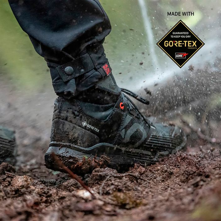 Pánska cyklistická obuv adidas FIVE TEN Trailcross GTX core black/grey three/dgh solid grey platform 16