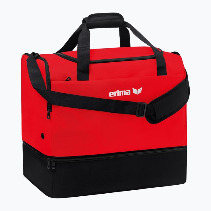 ERIMA Tímová športová taška so spodnou priehradkou 65 l červená