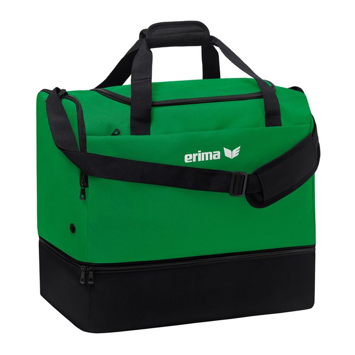 ERIMA Tímová športová taška so spodnou priehradkou 90 l smaragdová 2