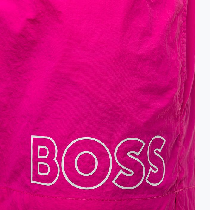Hugo Boss Mooneye pánske plavecké šortky ružové 50469280-660 3