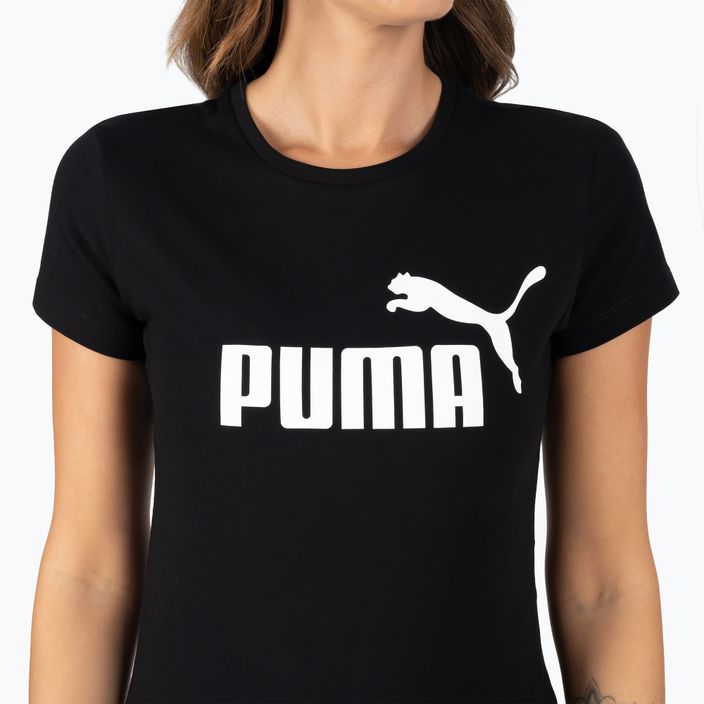 Dámske tréningové tričko PUMA ESS Logo Tee black 586774 01 4