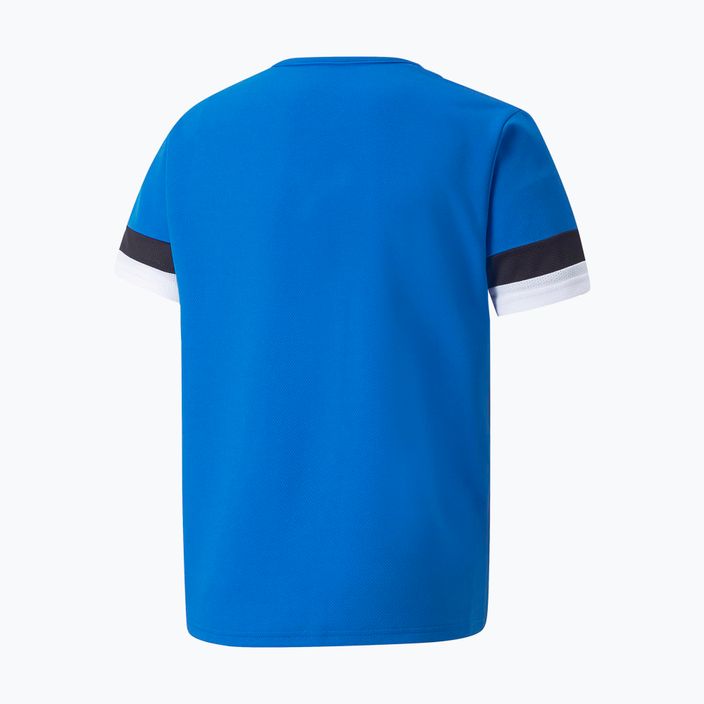 Detské futbalové tričko PUMA teamRISE Jersey modré 704938 02 5