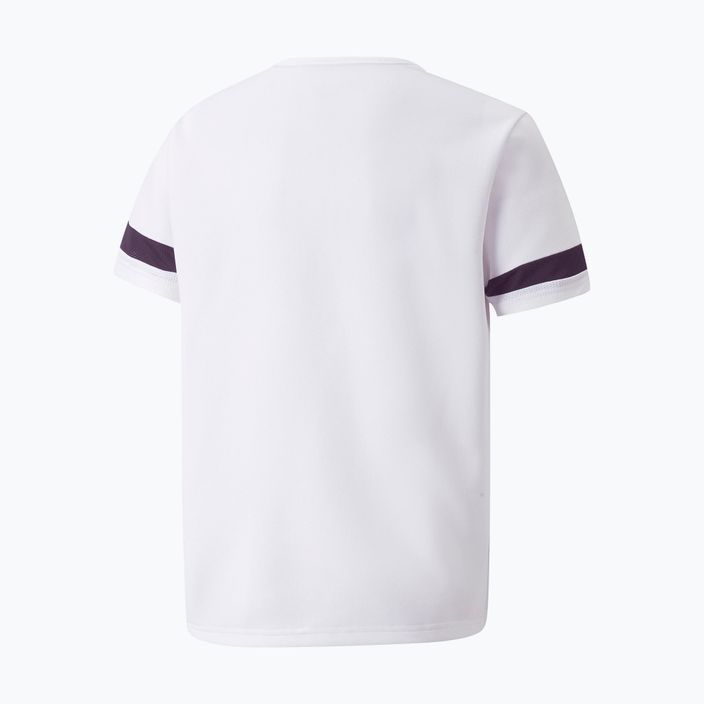 Detské futbalové tričko PUMA teamRISE Jersey white 704938 04 6