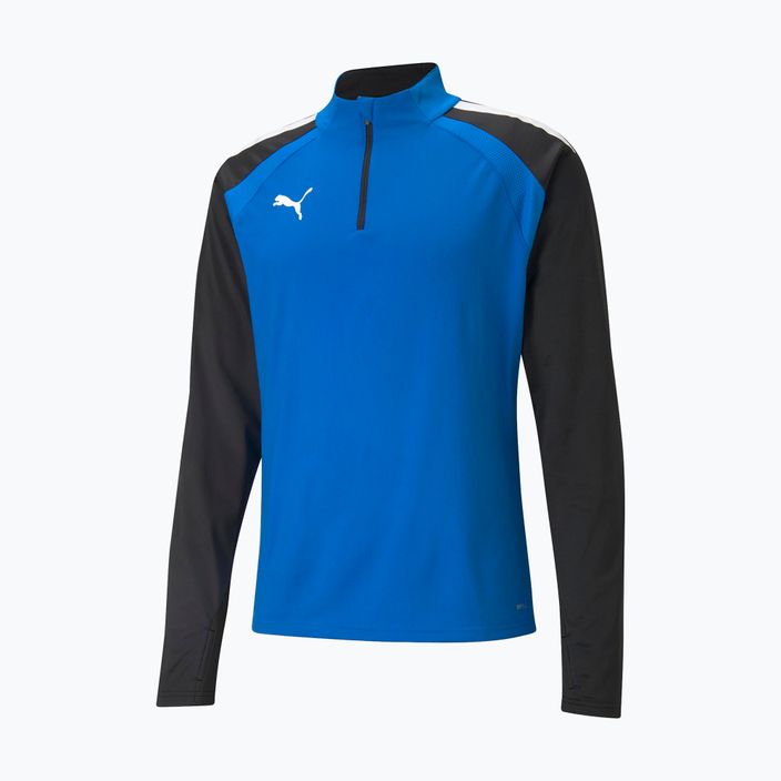 Pánske futbalové tričko PUMA Teamliga 1/4 Zip Top blue 657236 02
