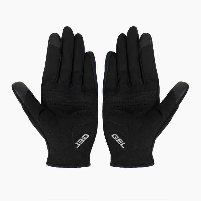 ZIENER MTB rukavice na bicykel Clyo Touch Long Gel 12 Black Z-988229/12/7.5 2