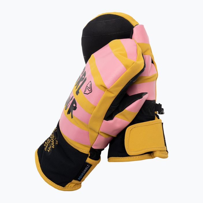 ZIENER Detské lyžiarske rukavice Liwani AS PR Mitten pink 81998