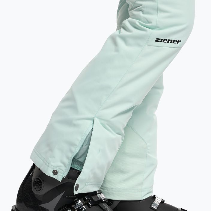Dámske lyžiarske nohavice ZIENER Tilla mint 22419 5