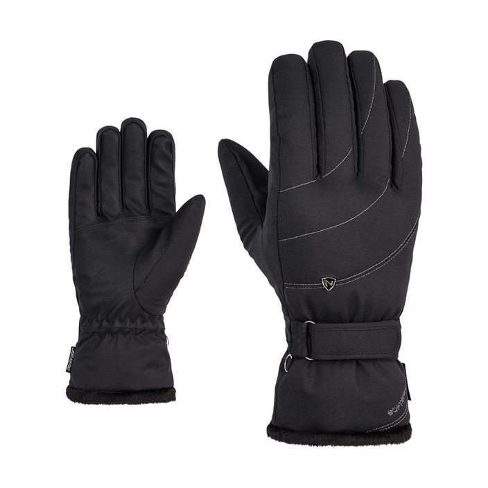 Dámske lyžiarske rukavice ZIENER Kahli PR black 2
