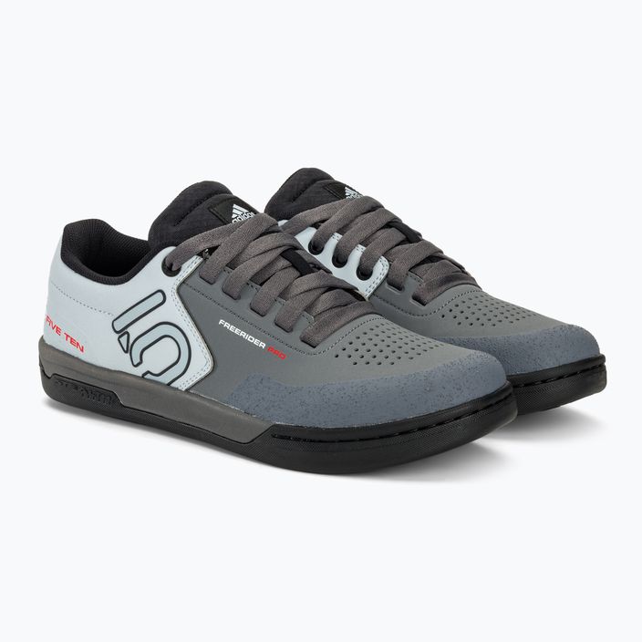 Pánska cyklistická obuv adidas FIVE TEN Freerider Pro grey five/ftwr white/halo blue 5