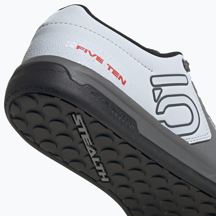 Pánska cyklistická obuv adidas FIVE TEN Freerider Pro grey five/ftwr white/halo blue 11