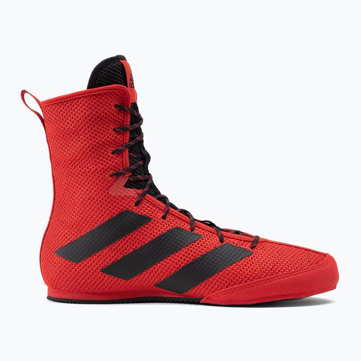 Boxerská obuv adidas Box Hog 3 červená FZ5305 2
