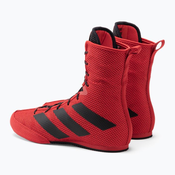 Boxerská obuv adidas Box Hog 3 červená FZ5305 3