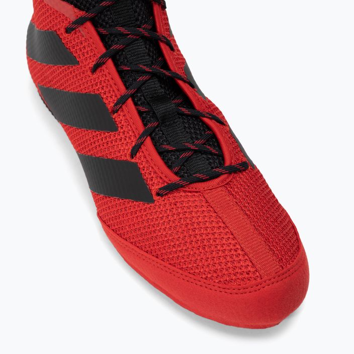 Boxerská obuv adidas Box Hog 3 červená FZ5305 6