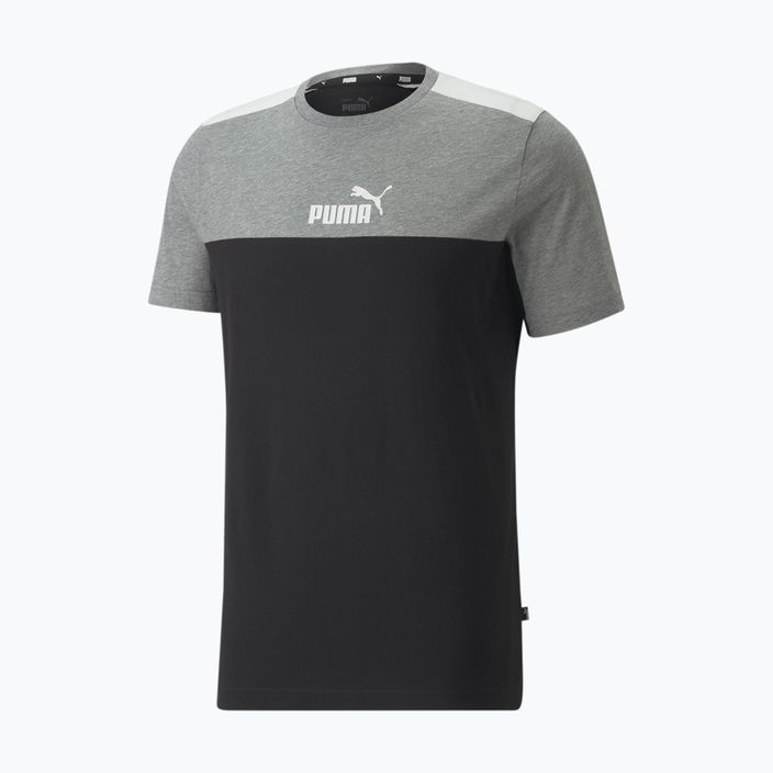 Pánske tričko PUMA ESS+ Block Tee puma black 4