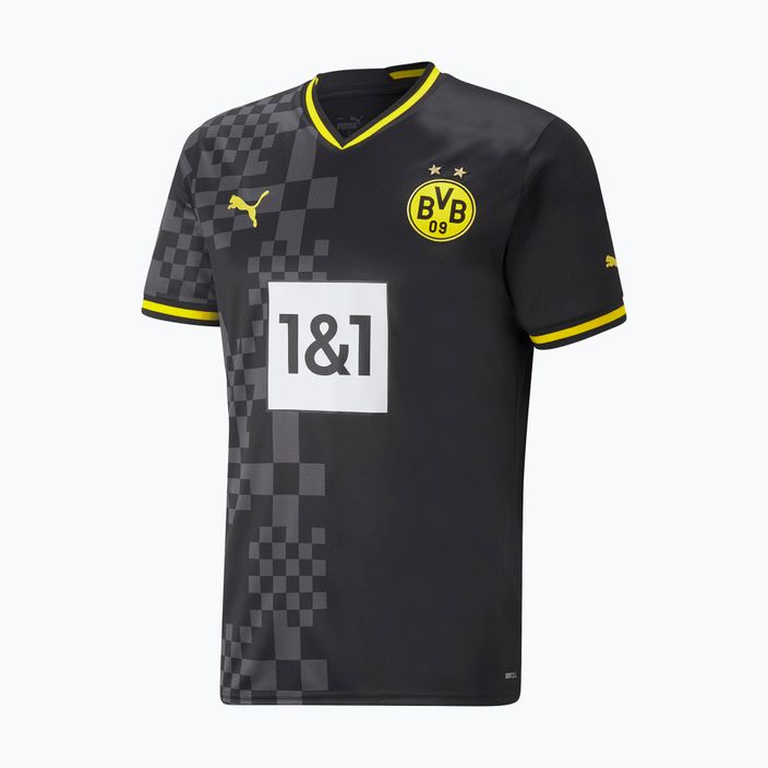 Pánske futbalové tričko PUMA BVB Away Replica čierne 765884 2