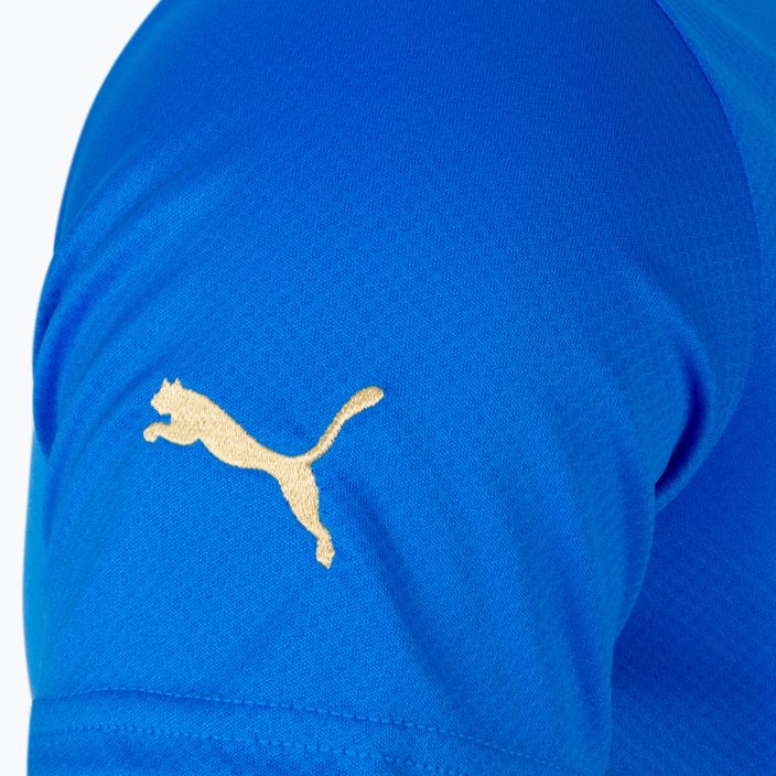 Detské futbalové tričko PUMA Figc Home Jersey Replica modré 765645 6