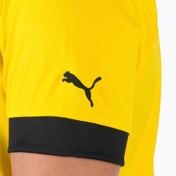 Pánske futbalové tričko PUMA Bvb Home Jersey Replica Sponsor žlto-čierne 765883 5