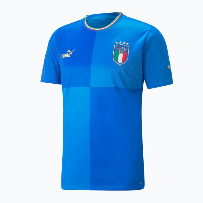 Pánske futbalové tričko PUMA Figc Home Jersey Replica modré 765643 9