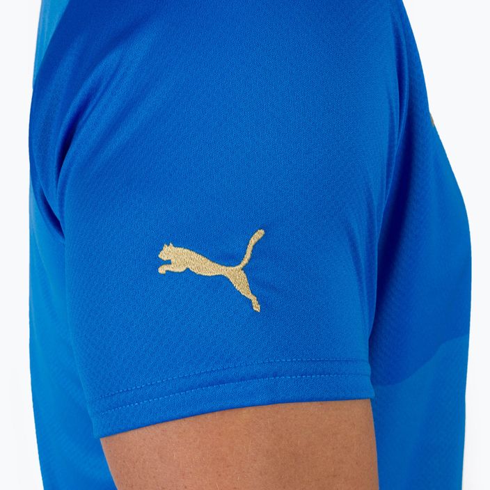 Pánske futbalové tričko PUMA Figc Home Jersey Replica modré 765643 5