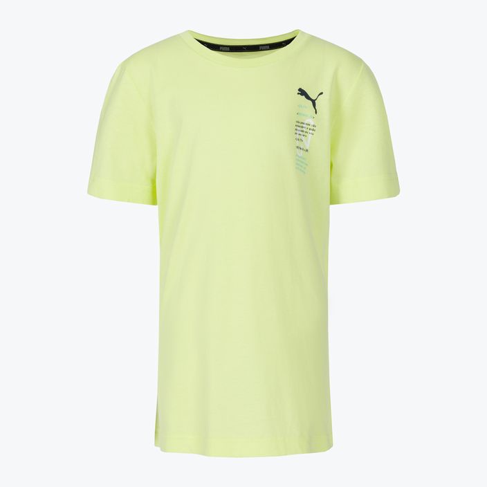 Detské futbalové tričko PUMA Neymar Jr. 24/7 Graphic žlté 65775