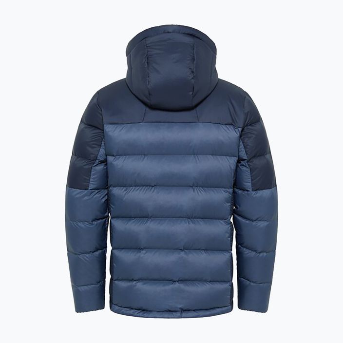 Pánska páperová bunda Jack Wolfskin Nebelhorn Down Hoody nature blue 9