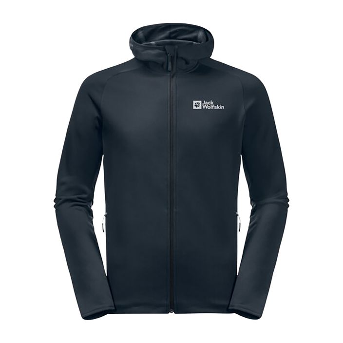 Pánska fleecová mikina Jack Wolfskin Baiselberg Hooded Fz 2