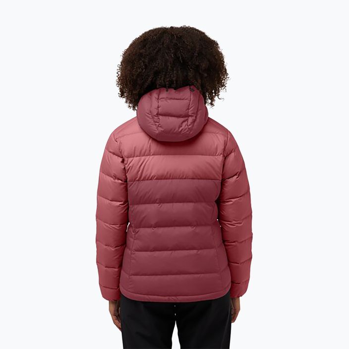 Dámska bunda Jack Wolfskin Ather Down Hoody red ochre 2