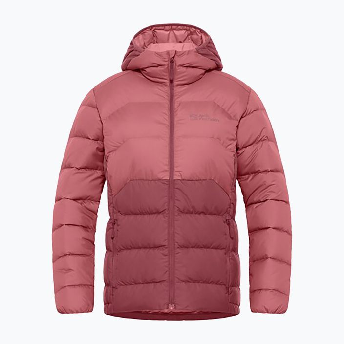 Dámska bunda Jack Wolfskin Ather Down Hoody red ochre 8