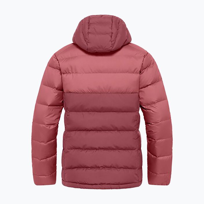 Dámska bunda Jack Wolfskin Ather Down Hoody red ochre 9