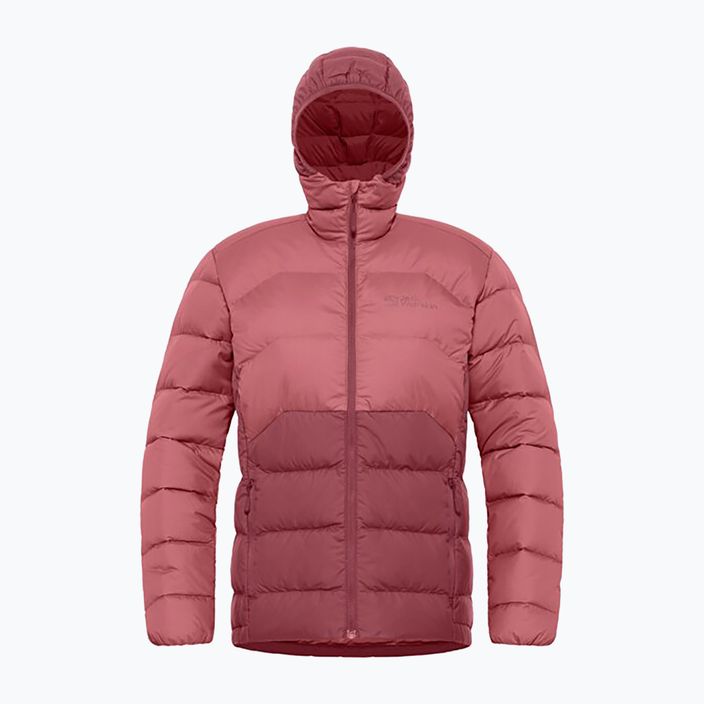 Dámska bunda Jack Wolfskin Ather Down Hoody red ochre 10