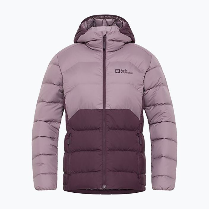 Dámska bunda Jack Wolfskin Ather Down Hoody midnight plum 7