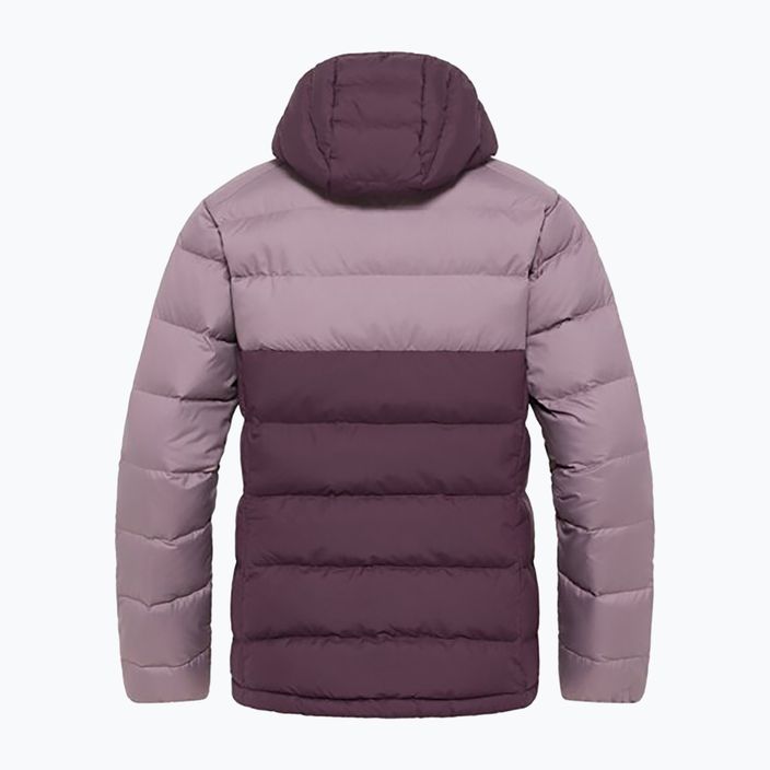 Dámska bunda Jack Wolfskin Ather Down Hoody midnight plum 8