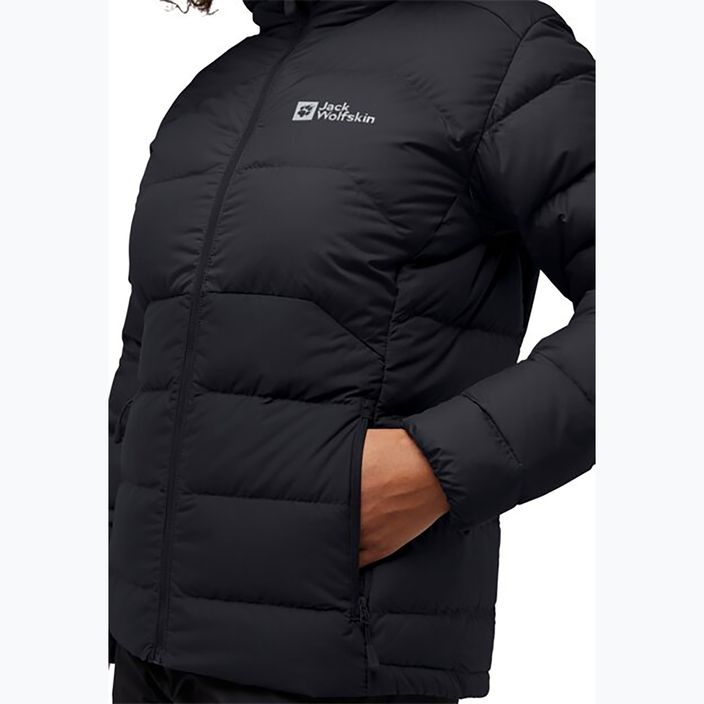 Dámska bunda Jack Wolfskin Ather Down Hoody black 3