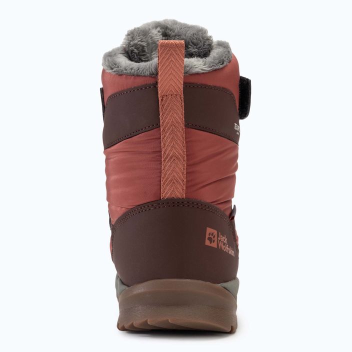 Detské topánky Jack Wolfskin Polar Bear-G Texapore High Vc dark mahogany 6