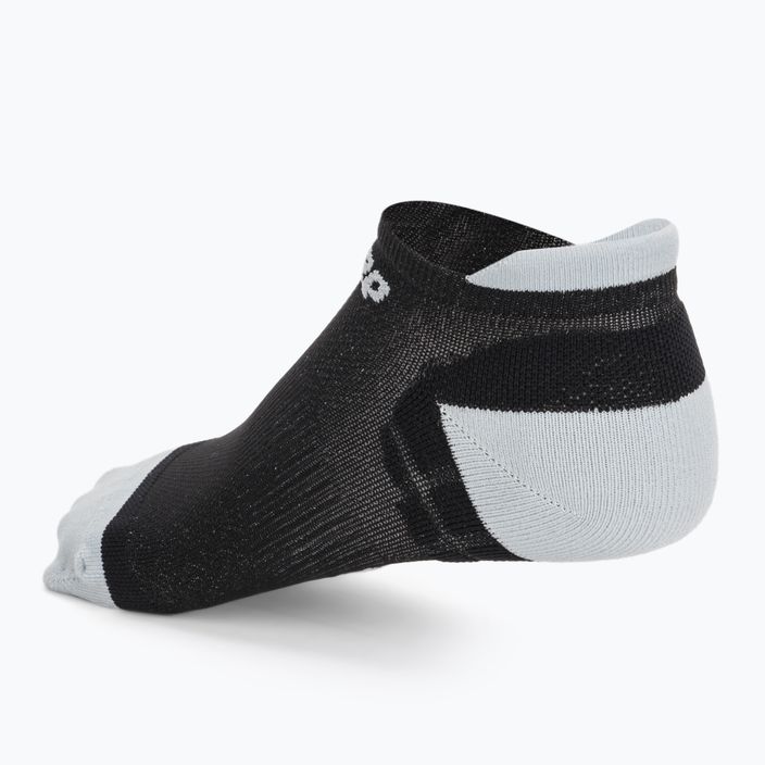 Pánske kompresné bežecké ponožky CEP Ultralight No Show black/light grey 2