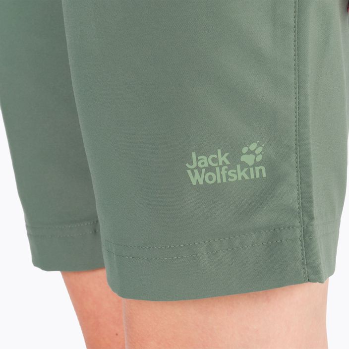 Jack Wolfskin dámske trekingové šortky Activate Track green 1503703_4311 6