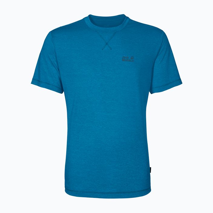 Jack Wolfskin pánske trekingové tričko Crosstrail blue 1801671_1361 3