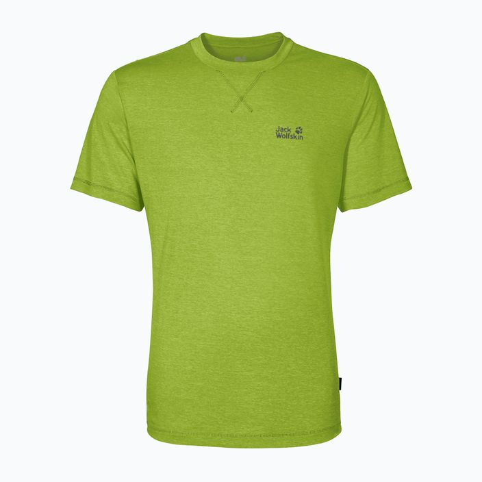 Jack Wolfskin pánske trekingové tričko Crosstrail green 1801671_4073 3