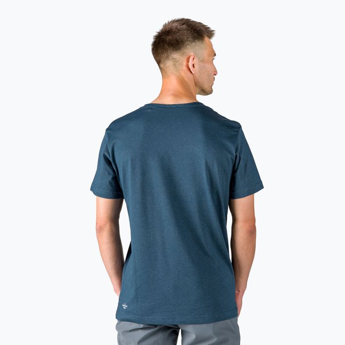 Jack Wolfskin pánske trekingové tričko Ocean Trail navy blue 1808621_1383 3