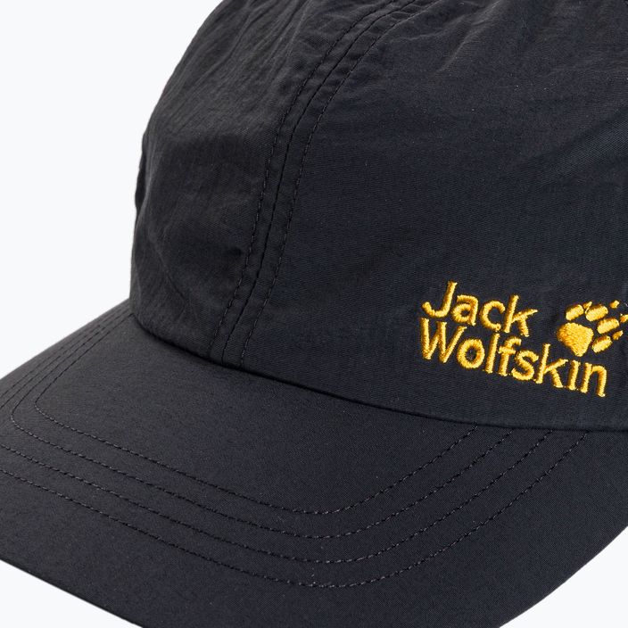 Jack Wolfskin Supplex Strap baseballová čiapka čierna 1910461_6000 5