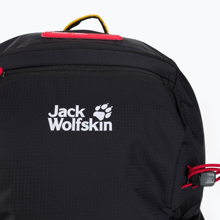 Jack Wolfskin Wolftrail 22 Recco turistický batoh čierny 2010211_6000_OS 4