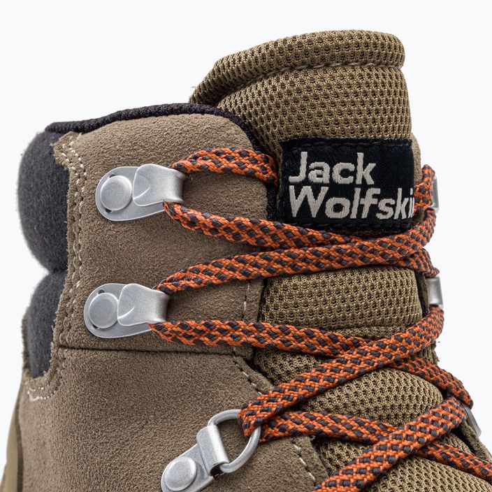 Jack Wolfskin pánske trekové topánky Terraventure Urban Mid brown 4053561 9