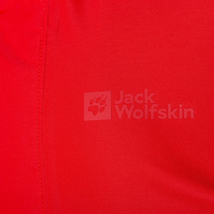 Jack Wolfskin pánska bunda do dažďa Stormy Point 2L červená 1111142_2206 6