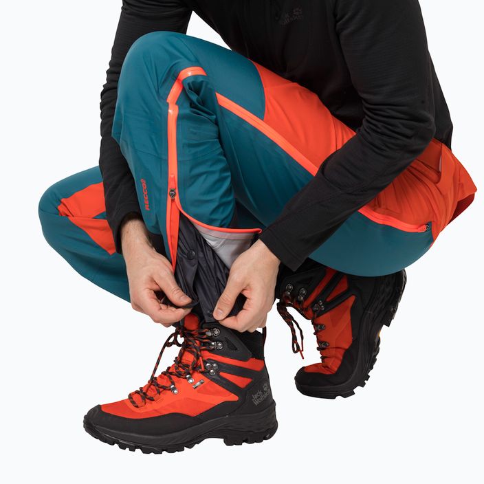 Jack Wolfskin pánske nohavice na zoskok padákom Alpspitze 3L orange 1115191 5