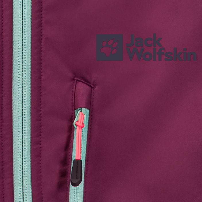 Jack Wolfskin Alpspitze Hoody dámska lyžiarska bunda fialová 1307391_1014 11