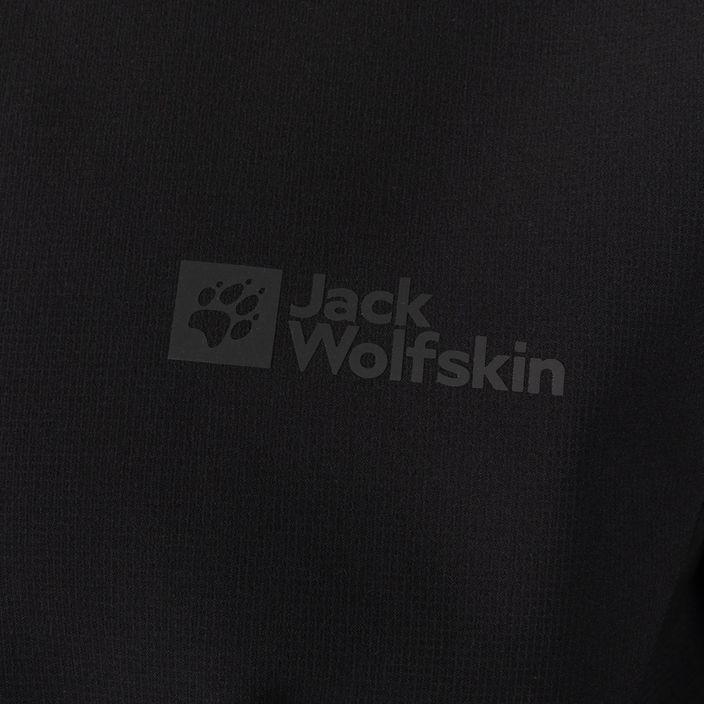 Jack Wolfskin Bornberg Hoody pánska softshellová bunda čierna 1307471_6000 7