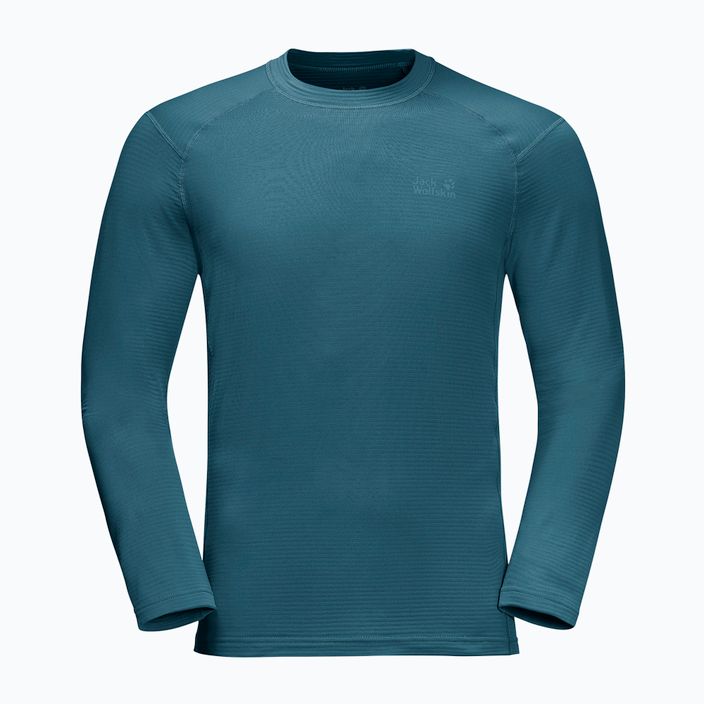 Jack Wolfskin pánske trekingové tričko s dlhým rukávom Infinite LS modré 1808311 5